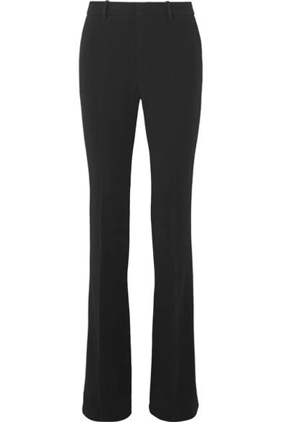 Gucci Light Viscose Cady Trousers In Black