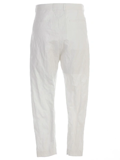 Ann Demeulemeester Trousers In Off White