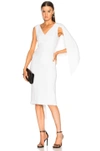 CUSHNIE ET OCHS CUSHNIE LETA DRESS IN WHITE,R18 418311 05