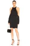 DION LEE DION LEE SLEEVE RELEASE DRESS IN BLACK,A7150R18