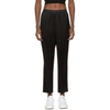 ALEXANDER WANG T T BY ALEXANDER WANG BLACK WASH AND GO TROUSERS,4W484024U6