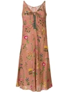 N°21 FLORAL EMBROIDERED MIDI DRESS,N2MH262563612574441