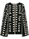 GUCCI BLIND FOR LOVE KNITTED JACKET,505476X9M9912575974