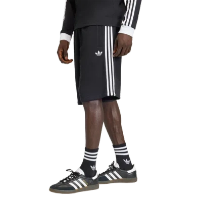 Adidas Originals 3-stripes Shorts In Black