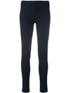 Joseph Stretch-gabardine Leggings-style Pants In Blue