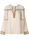 ISABEL MARANT ÉTOILE BLICKY EMBROIDERED TUNIC,HT111918P032E12569662