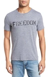 JOHN VARVATOS FREEDOM GRAPHIC T-SHIRT,K3521T4B-BNP15