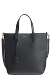 Saint Laurent Toy North South Tote Bag In Noir