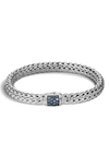 John Hardy Icon Bracelet, 7.5mm In Blue Sapphire