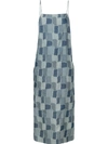 VALE VALE CASTAWAY PATCHWORK DRESS - BLUE,V22812544879