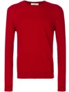 Pringle Of Scotland Round Neck Jumper In Red