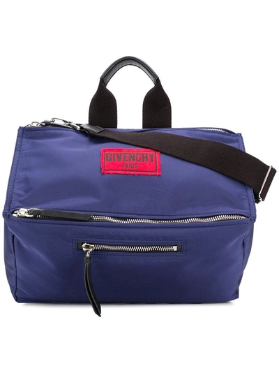 Givenchy Paris Pandora Messenger Bag - Blue