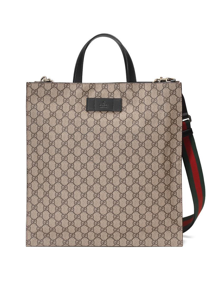 gucci soft gg supreme tote