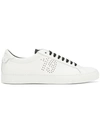 GIVENCHY 1952 PERFORATED SNEAKERS,BH000QH00R12544648