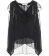 SEE BY CHLOÉ Silk-georgette blouse,P00304854