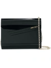 Jimmy Choo Candy Acrylic Clutch In Black