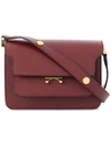 Marni Mini Trunk Bag In Red