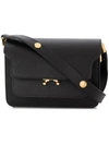 Marni Mini Trunk Bag In Black