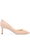 Jimmy Choo Romy 60 Suede Pumps In Neutrals