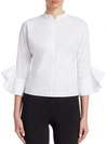 EMPORIO ARMANI Cotton Bell-Sleeve Shirt
