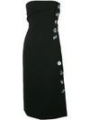 Christopher Esber Extended Tab Button Dress