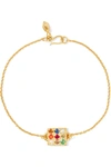 PIPPA SMALL 18-KARAT GOLD MULTI-STONE BRACELET