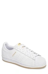 Adidas Originals Adidas Men's Superstar Gum Casual Sneakers From Finish Line In White/ Gold Met/ Gum 3