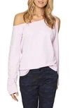 SANCTUARY ALEXI ASYMMETRICAL SWEATSHIRT,T2297-FCT