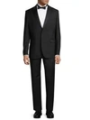 VERSACE Two-Piece Virgin Wool Tuxedo Suit,0400096438238