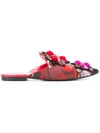 EMILIO PUCCI PRINTED EMBELLISHED SLIPPERS,81CE1481X5212443156