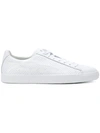 PUMA PUMA CLYDE PERFORATED SNEAKERS - WHITE,3647140312578669