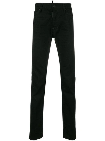 Dsquared2 Cool Guy Stretch Corduroy Skinny Jeans In Black