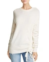 JOIE IPHIS RUCHED SELF-TIE WOOL & CASHMERE SWEATER,17-5-B63-SW00774