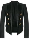 BALMAIN cropped double-breasted blazer,S8H7044T59912566537