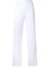 Givenchy Satin-jersey Track Pants In White