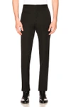 SAINT LAURENT FLAT FRONT TROUSERS,SLAU-MP2