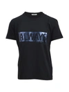 Valentino Always Lettering T-shirt In Black