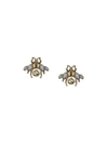 GUCCI BEE EARRINGS WITH CRYSTALS,489894J1D5112598301