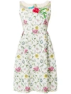 ANTONIO MARRAS ANTONIO MARRAS FLORAL-PRINT DRESS - NEUTRALS,L22B02LB5034D04S812579895