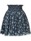 MIU MIU floral print skirt,MG11181QA912582400