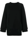 MM6 MAISON MARGIELA side-pleat sweater,S52GU0044S2532212596898