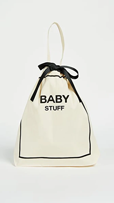 Bag-all Baby Stuff Organizing Bag In Natural/black