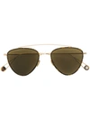 AHLEM AHLEM PLACE DES PYRAMIDES SUNGLASSES - METALLIC,AHL000185SUN12568304