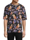 3.1 PHILLIP LIM / フィリップ リム Cotton Floral-Print Tee