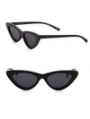 LE SPECS Adam Selman x Le Specs Luxe The Last Lolita Black Sunglasses