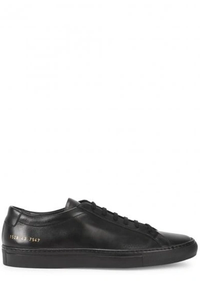 Common Projects Article 1528 Original Leather Achilles Low In Black
