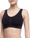 Wacoal B.smooth Wireless Padded Bralette In Black
