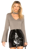 SEN LIVINGSTON EXAGGERATED SLEEVE TOP,LIVINGSTON