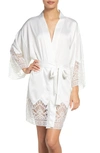Flora Nikrooz Genevive Charm Kimono Robe In Ivory