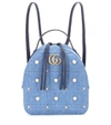 GUCCI GG MARMONT EMBELLISHED BACKPACK,P00300795
